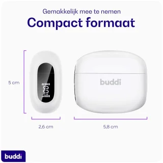 Buddi Pulse Draadloze oordopjes