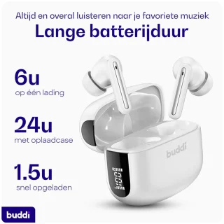 Buddi Pulse Draadloze oordopjes