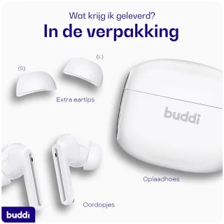 Buddi Pulse Draadloze oordopjes