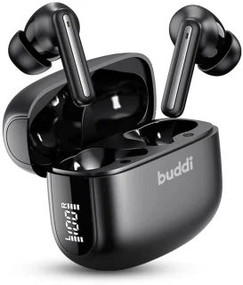 Buddi Pulse Draadloze Oordopjes Zwart