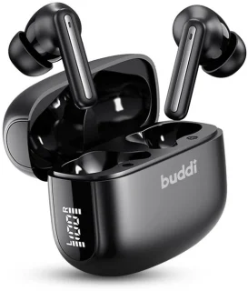 Buddi Pulse Draadloze Oordopjes Zwart