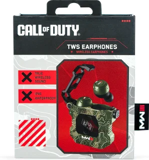 Call of Duty TWS Earbuds Olive Camo