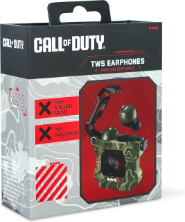 Call of Duty TWS Earbuds Olive Camo