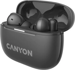 Canyon TWS-10 ANC+ENC Draadloze Headset Black