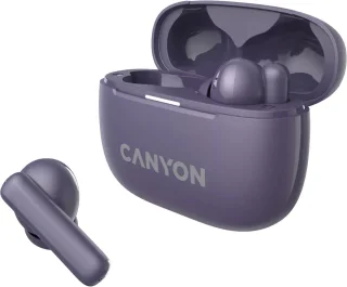 Canyon TWS-10 ANC+ENC Draadloze Headset Purple