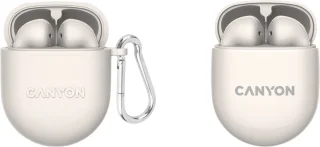 Canyon TWS-6 Bluetooth Headset Beige