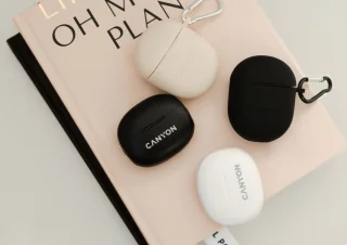 Canyon TWS-6 Bluetooth Headset Beige