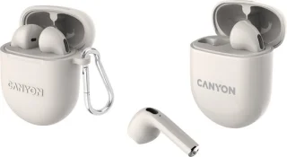 Canyon TWS-6 Bluetooth Headset Beige