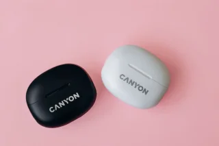 Canyon TWS-8 Bluetooth Earbuds White