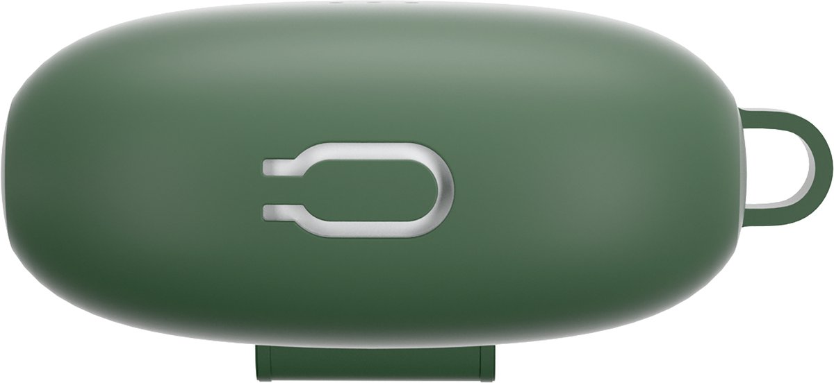 Cazy Bluetooth Draadloze Oordopjes Wit met Siliconen Hoesje Groen