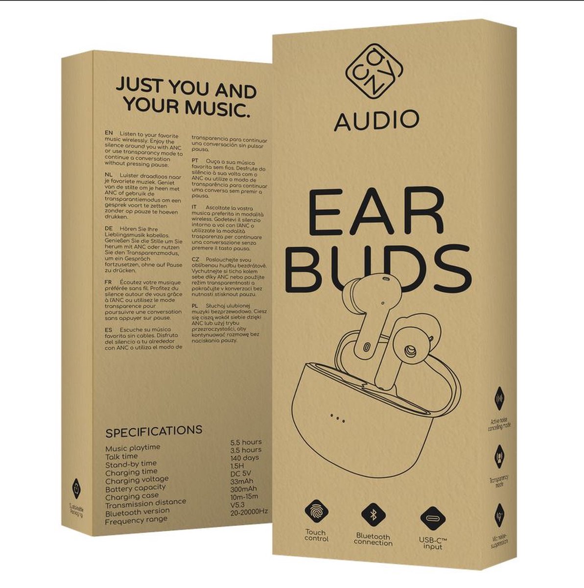 Wat vinden we goed aan de Cazy Bluetooth draadloze sport oordopjes wit