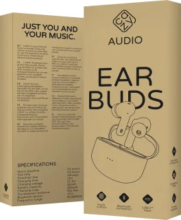 Cazy Bluetooth draadloze sport oordopjes wit