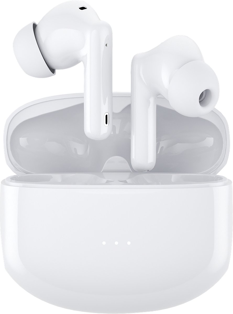 Cazy Earbuds Bundel - Draadloze Oordopjes + Oplader & Kabel