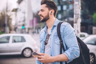 Cellularline Bluetooth HiFi In-Ear Headset Zwart