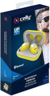 Celly Bh Twins Air In-ear Bluetooth Geel