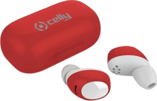 Celly Bh Twins Air In-ear Bluetooth Headset Rood