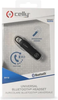 Celly BH10 Bluetooth Headset Zwart