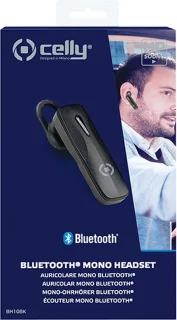 Celly BH10 Bluetooth Headset Zwart