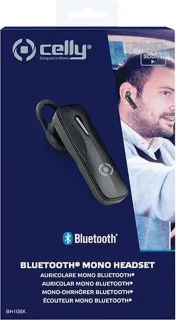 Celly BH10 Bluetooth Headset Zwart