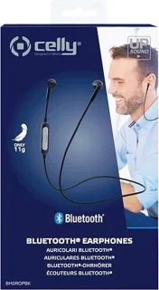 Celly Bluetooth Stereo Drop Oordopjes Zwart