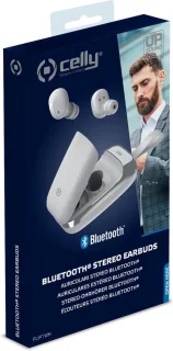 Celly FLIP1WH Headphones with Microphone