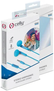 Celly Fun 35 Stereo Oordopjes Blauw