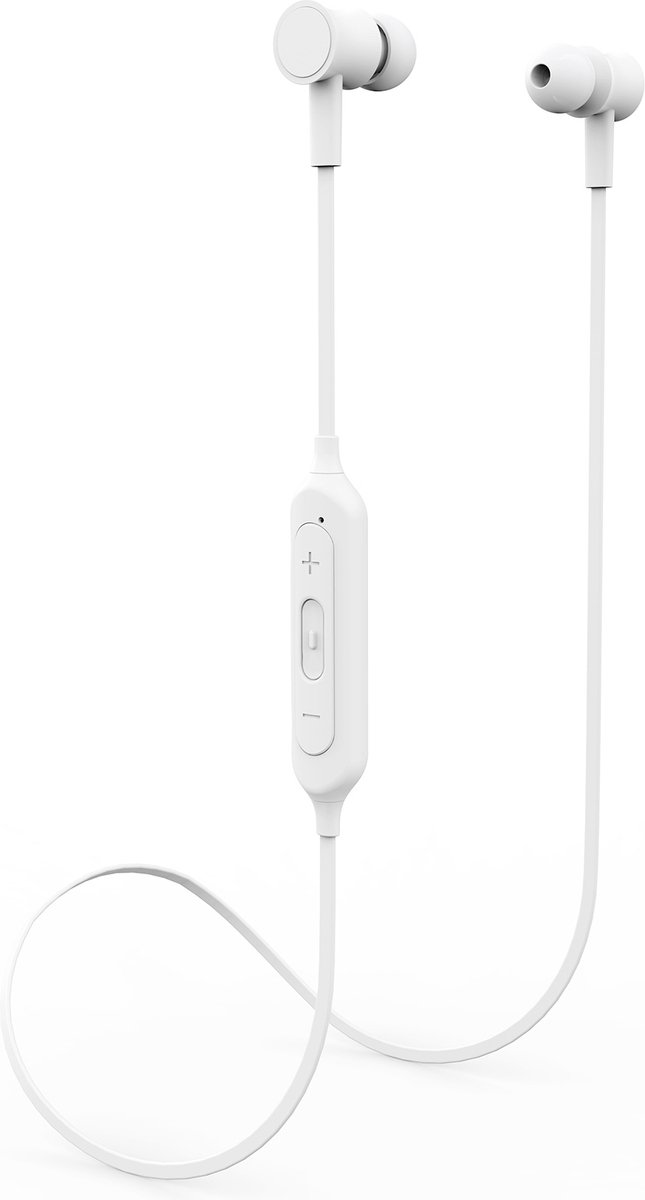 De Celly Procompact Bluetooth Stereo Oordopjes Wit in één oogopslag