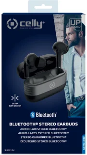 Celly SLIM1BK Bluetooth Headphones Black