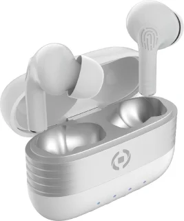 Celly SLIM1WH Headphones with Microphone