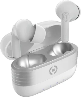 Celly SLIM1WH Headphones with Microphone
