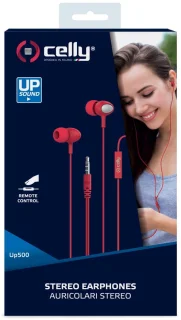 Celly UP500 In-Ear Oordopjes Rood