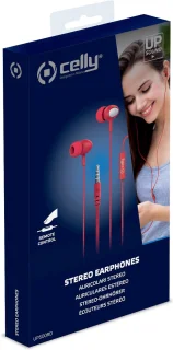 Celly UP500 In-Ear Oordopjes Rood
