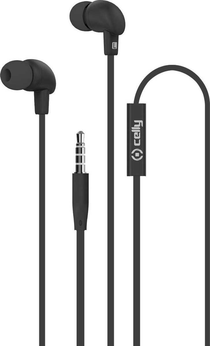 Celly UP600 In-Ear Oordopjes Zwart