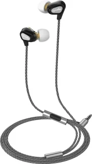 Celly UP800 Stereo Dual Driver Oordopjes Zwart