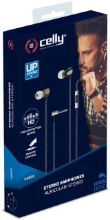 Celly UP800 Stereo Dual Driver Oordopjes Zwart