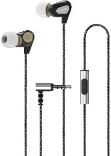 Celly UP800 Stereo Dual Driver Oordopjes Zwart