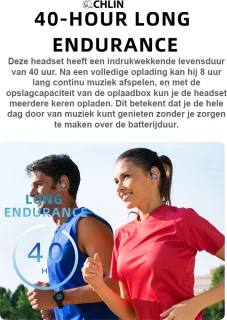 CL CHLIN Arita Draadloze Sport Oordopjes Bluetooth