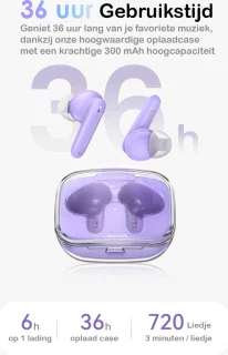 CL CHLIN usam Transparanto draadloze In Ear Bluetooth oordopjes