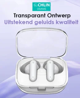 CL CHLIN usam Transparanto draadloze In Ear Bluetooth oordopjes