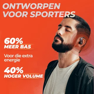 Cozey Draadloze Bluetooth Sport Oordopjes