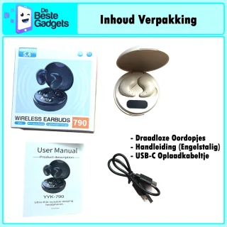 De Beste Gadgets Invisible Sleep Earbuds - Draadloze Slaap-oordopjes