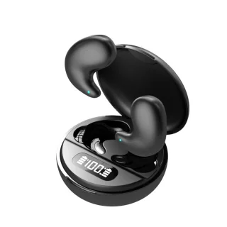 De Beste Gadgets Invisible Sleep Earbuds - Slaap-oordopjes Zwart