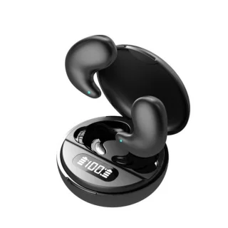 De Beste Gadgets Invisible Sleep Earbuds - Slaap-oordopjes Zwart