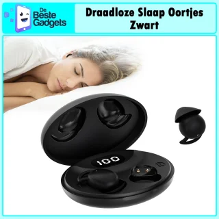 De Beste Gadgets S13 Draadloze Slaap oordopjes Zwart