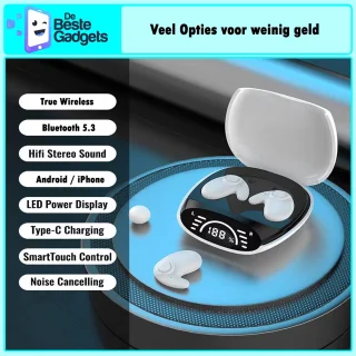 De Beste Gadgets Slaap Oordopjes MD - Zwart