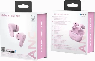 Defunc True ANC Draadloze Bluetooth Oordopjes Pink