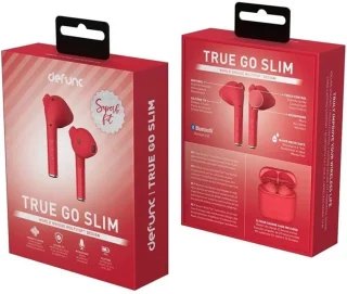 Defunc True Go Slim Draadloze Oordopjes Rood