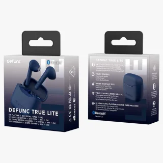 Defunc True Lite Bluetooth Earbuds Blue