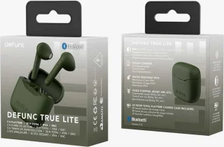 Defunc True Lite Earbuds Draadloze Oordopjes Groen