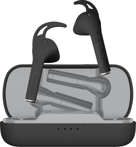 Defunc TRUE SPORT Zwart — betaalbare, robuuste earbuds voor sport en beweging
